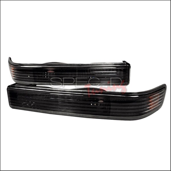 Overtime Bumper Lights for 98 to 04 Chevrolet S10, Black - 10 x 19 x 25 in. OV126179 - main